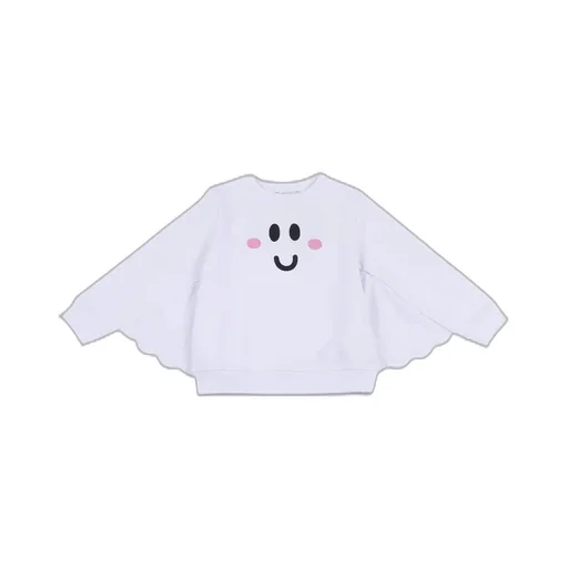 Stella Mccartney Kids Smiley-Face Crewneck Top
