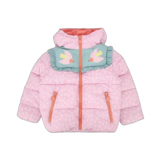 Stella Mccartney Kids Zip-Up Hooded Puffer Jacket
