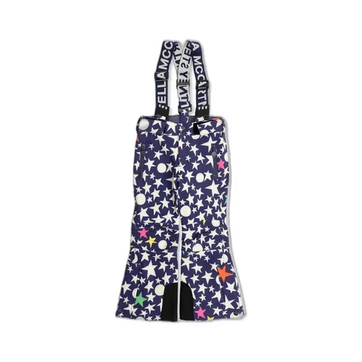 Stella Mccartney Kids Star-Printed Flared Suspender Trousers