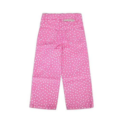 Stella Mccartney Kids Star-Printed Straight-Leg Jeans