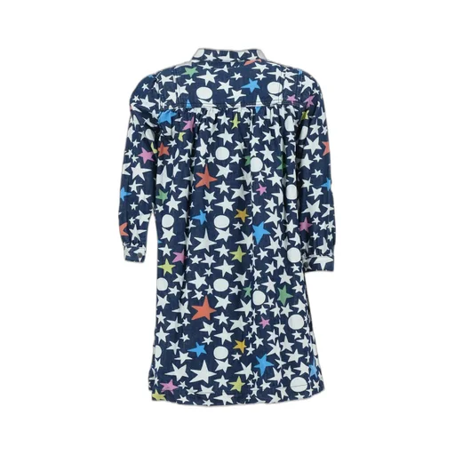 Stella Mccartney Kids Star-Printed Long Sleeved Dress