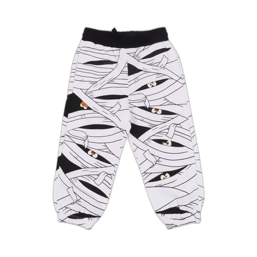 Stella Mccartney Kids Elasticated Waistband Mummy-Print Trousers