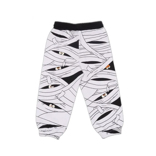 Stella Mccartney Kids Elasticated Waistband Mummy-Print Trousers