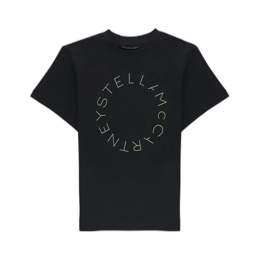 Stella Mccartney Kids Circular Logo Crewneck T-Shirt
