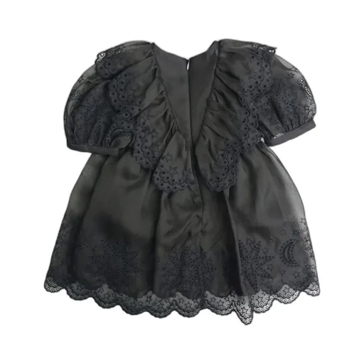 Stella Mccartney Kids Star Embroidered Flared Dress