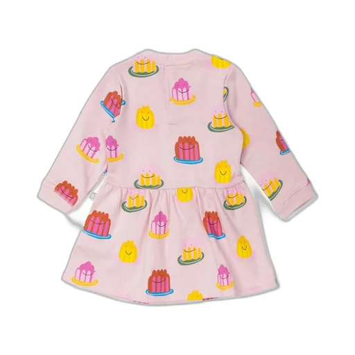 Stella Mccartney Kids All-Over Printed Crewneck Dress