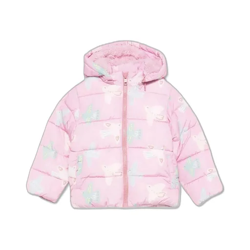 Stella Mccartney Kids All-Over Printed Puffer Jacket