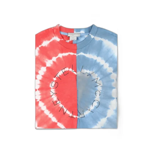 Stella Mccartney Kids Logo Printed Tie-Dye Dress