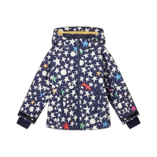 Stella Mccartney Kids Star-Printed Zip-Up Hooded Jacket