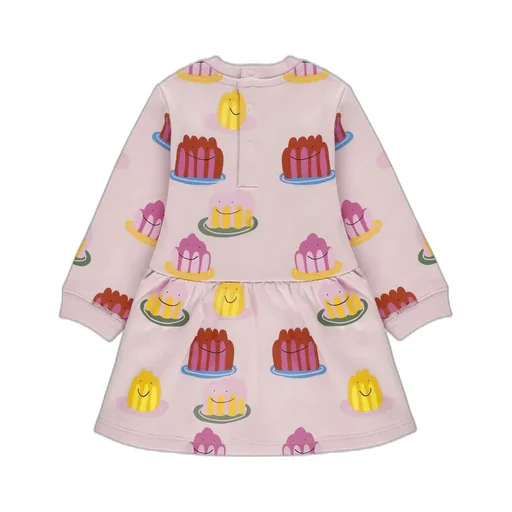 Stella Mccartney Kids Jelly Print Long Sleeve Dress