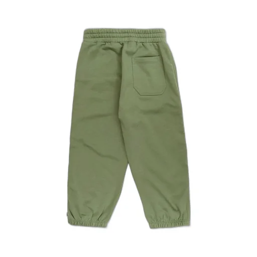 Stella Mccartney Kids Logo Patch Zip Detailed Sweatpants