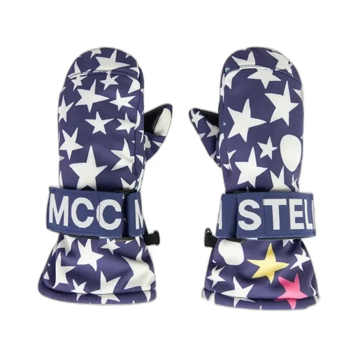 Stella Mccartney Kids Star Printed Ski Gloves