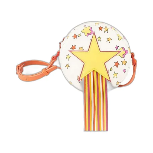 Stella Mccartney Kids Star Printed Zip-Up Shoulder Bag