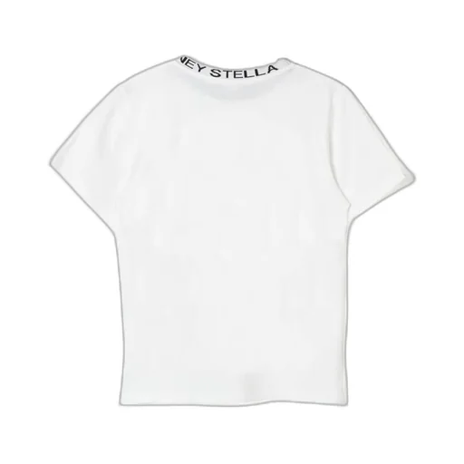 Stella Mccartney Kids Logo-Embroidered Crewneck T-Shirt
