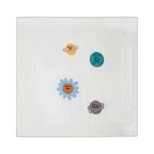 Stella Mccartney Kids Pattern-Embroidered Blanket