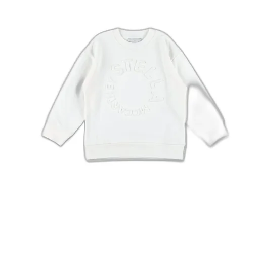 Stella Mccartney Kids Logo-Embossed Crewneck Sweatshirt
