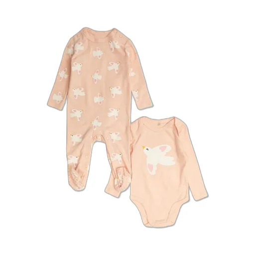 Stella Mccartney Kids Baby Graphic Printed Crewneck Tracksuit
