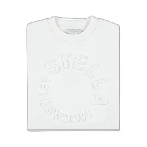 Stella Mccartney Kids Logo-Embossed Crewneck Sweatshirt