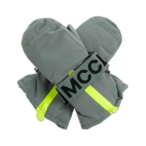 Stella Mccartney Kids Strap-Fastened Zipped Mittens