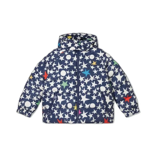 Stella Mccartney Kids All-Over Printed Puffer Jacket