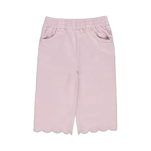 Stella Mccartney Kids Elasticated Waistband Scalloped-Hem Trousers