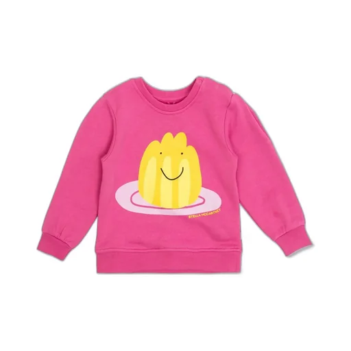 Stella Mccartney Kids Crewneck Long-Sleeved Sweatshirt