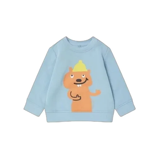 Stella Mccartney Kids Animal-Print Crewneck Sweatshirt