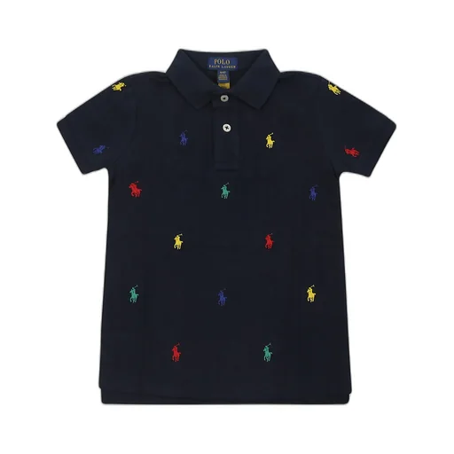 Ralph Lauren Kids Polo Pony Embroidered Polo Shirt