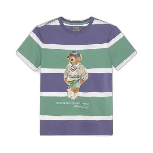 Polo Ralph Lauren Kids Polo Bear Printed T-Shirt