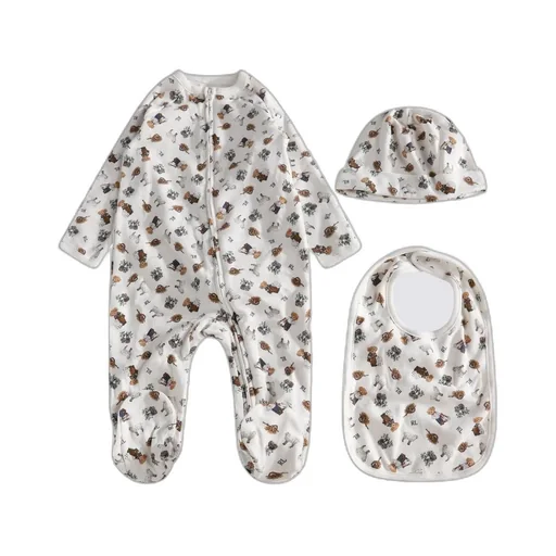 Ralph Lauren Kids All-Over Printed Tracksuit Set