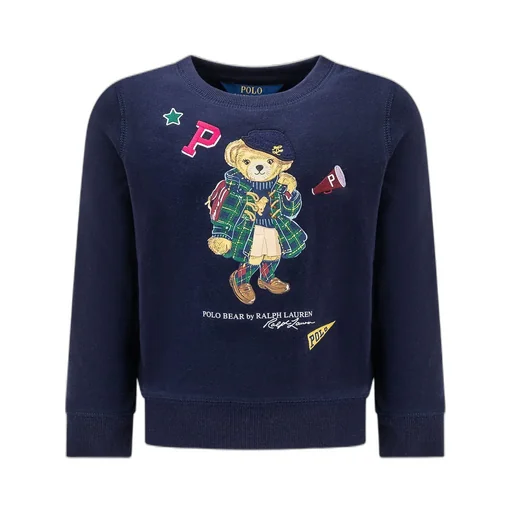 Ralph Lauren Kids Teddy Bear-Motif Crewneck Sweatshirt