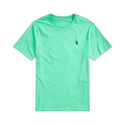 Ralph Lauren Kids Logo Embroidered Crewneck T-Shirt