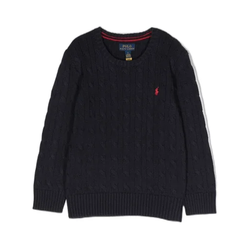 Ralph Lauren Kids Polo Pony Embroidered Knitted Jumper