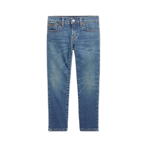Ralph Lauren Kids Logo Patch Straight-Leg Jeans
