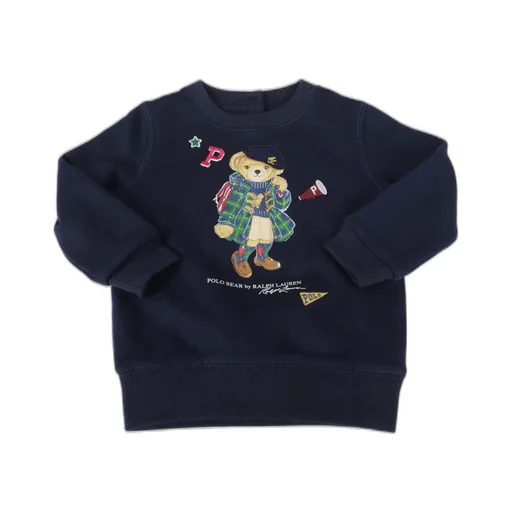 Ralph Lauren Kids Polo Bear-Motif Crewneck Sweatshirt