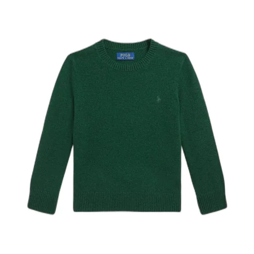Ralph Lauren Kids Logo Embroidered Crewneck Jumper