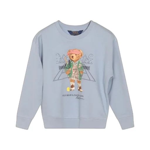 Ralph Lauren Kids Polo Bear Terry Sweatshirt
