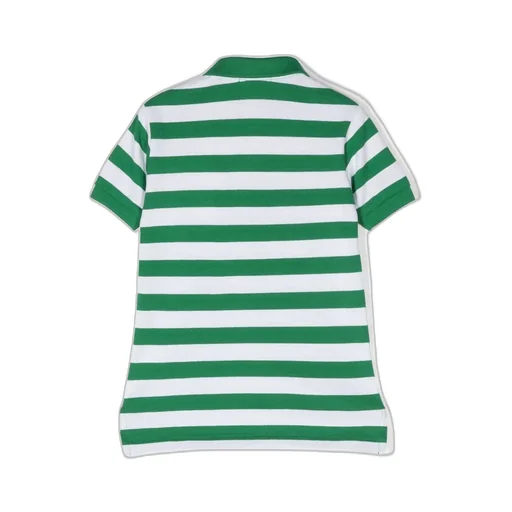 Ralph Lauren Kids Striped Short-Sleeved Polo Shirt