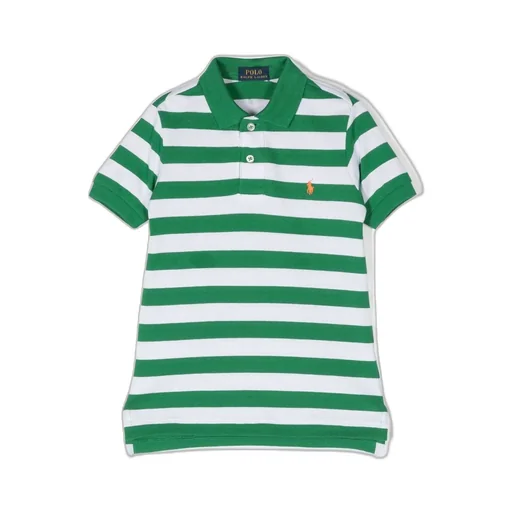 Ralph Lauren Kids Striped Short-Sleeved Polo Shirt