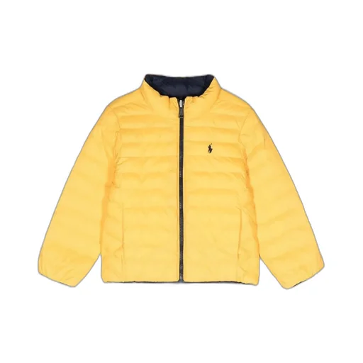 Ralph Lauren Kids Logo Embroidered Reversible Bomber Jacket