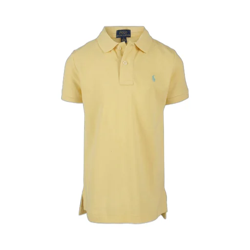 Ralph Lauren Kids Logo Embroidered Straight Hem Polo Shirt