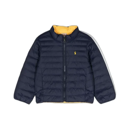 Ralph Lauren Kids Logo Embroidered Reversible Bomber Jacket