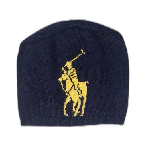 Ralph Lauren Kids Polo Pony Intarsia Knitted Beanie