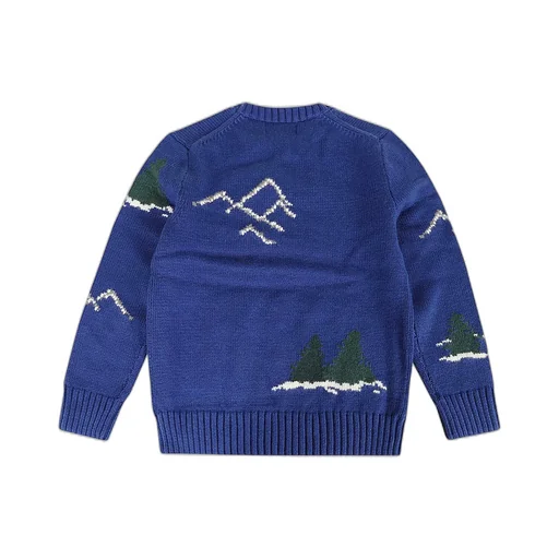 Ralph Lauren Kids Polo Bear Family Jumper