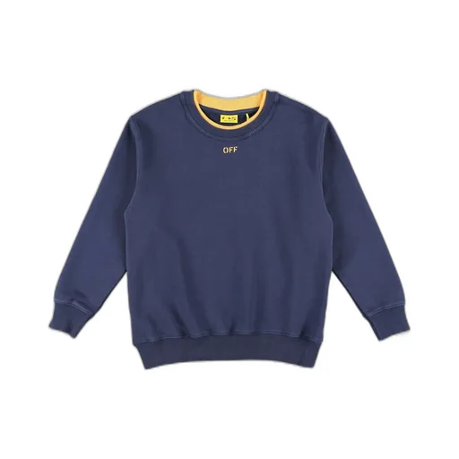 Off-White Kids Logo Printed Crewneck Sweatshirt