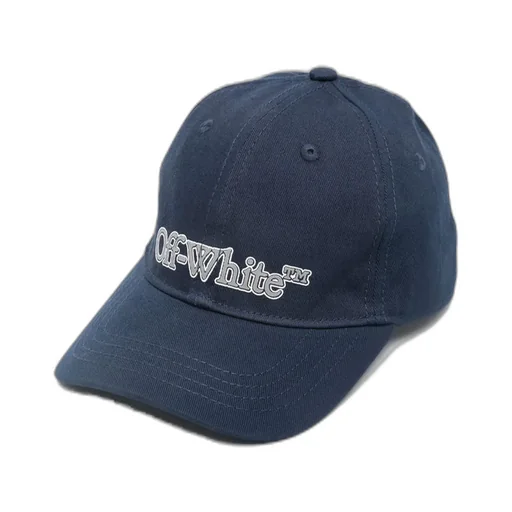 Off-White Kids Logo-Printed Curved Peak Baseball Cap
