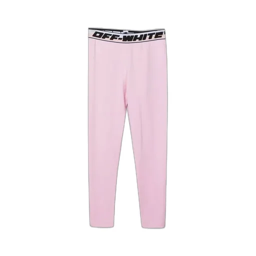 Off-White Kids Logo Waistband Leggings