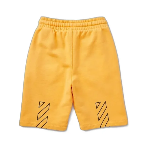 Off-White Kids Bookish Logo Printed Shorts