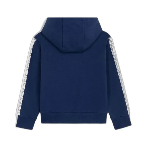 Roberto Cavalli Kids Logo Appliqué Zipped Hoodie