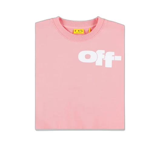 Off-White Kids Logo Printed Crewneck Sweatshirt